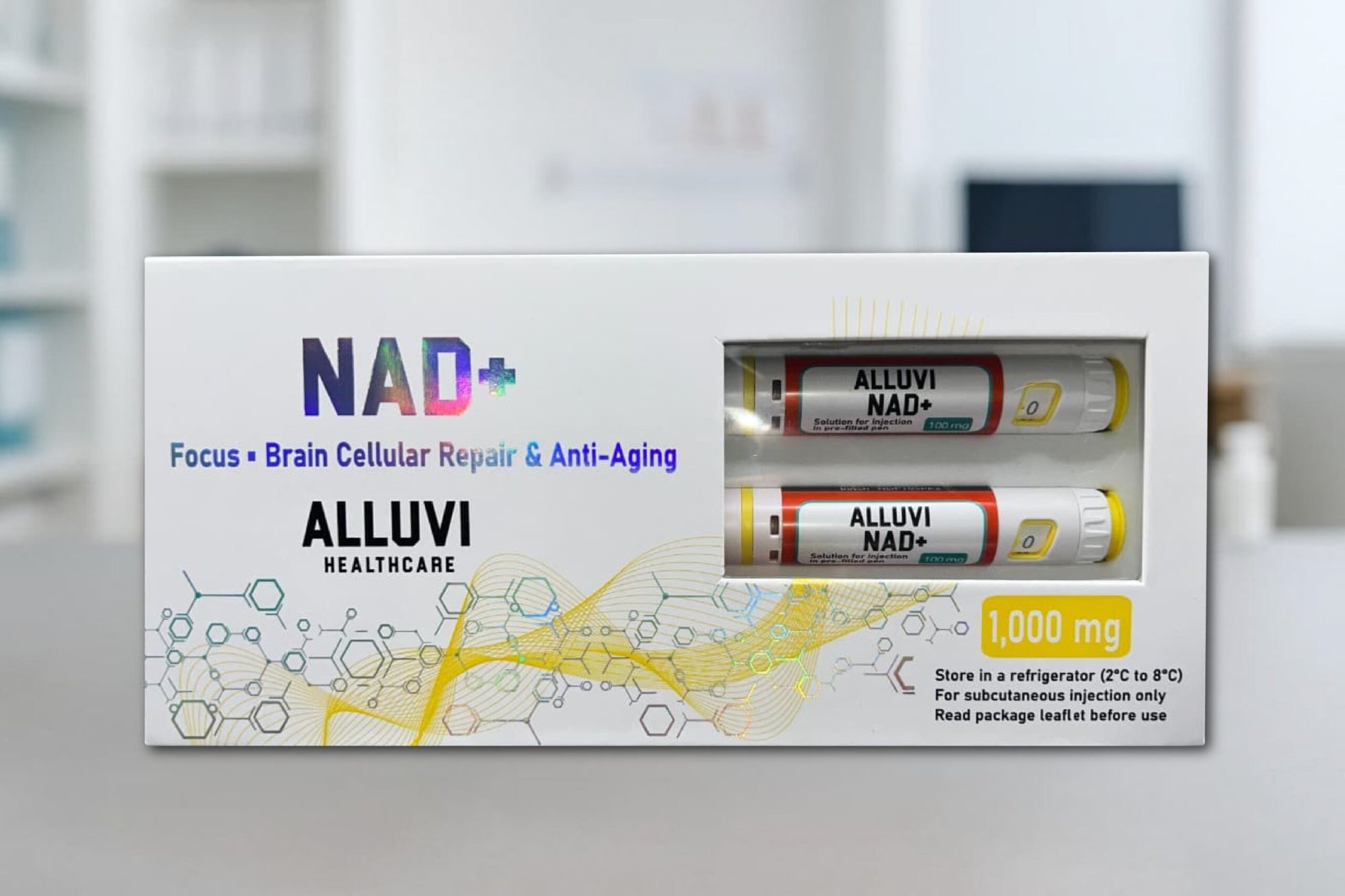 NAD+ 1000mg anti-aging UK — Jeo Peptides